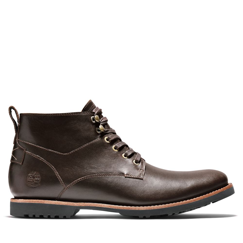 Botas de Seguridad Timberland Argentina Hombre - Kendrick Waterproof - Marrones Oscuro - ZPCJUH-693